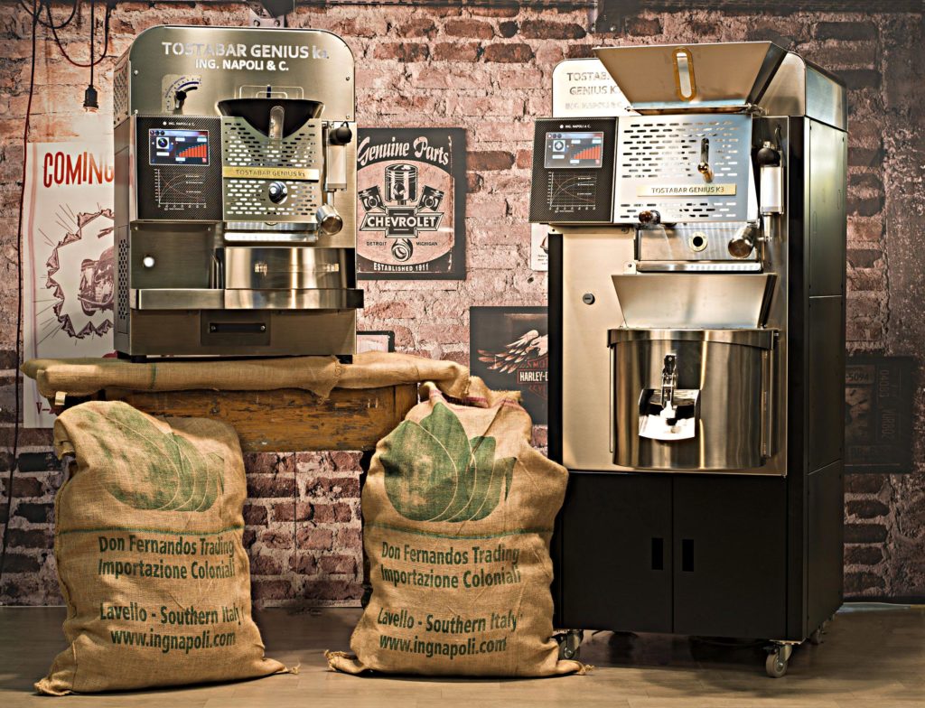 Tostabar Genius K1, tostabar, tostatrice, tostatrice a banco, shop roaster, tostabar genius k3