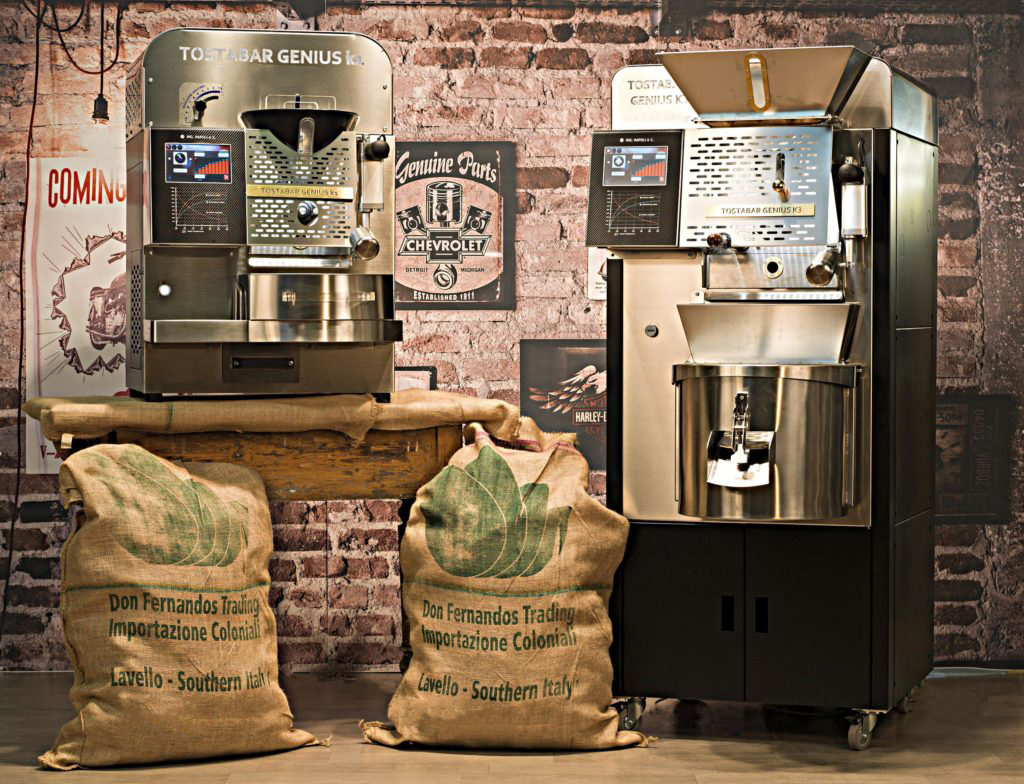 Tostabar Genius K1, tostabar, tostatrice, tostatrice a banco, shop roaster, tostabar genius k3